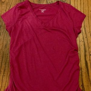 Plum Liz Lange Maternity Blouse Size: XXL Target